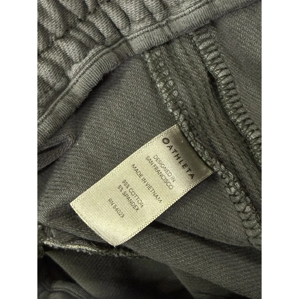 Athleta Pants‎ Womens 6 Gray Farallon Jogger Sweats Pullon Drawstring Straight